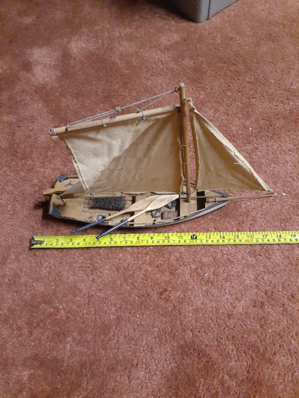 vtg model  of " bay fisherman boat
